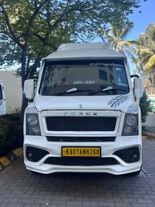12 seater tempo traveller rental in bangalore